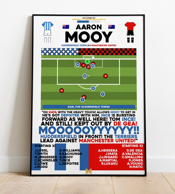 🔵FRAMED PRINT GIVEAWAY🔵

 “AND HE TAKES THAT CHANCE!”🏆🇩🇪

We’ve partnered with <a href="/MezzalaDesigns/">𝗠𝗲𝘇𝘇𝗮𝗹𝗮</a> to giveaway Framed Prints of some iconic moments in Huddersfield Town history!🔵⚪️

To enter:  
🔄RT this Post  
🤝Follow <a href="/takesthatchance/">And He Takes That Chance: Huddersfield Podcast 🎙️</a> &amp; <a href="/MezzalaDesigns/">𝗠𝗲𝘇𝘇𝗮𝗹𝗮</a> 
🏷️Tag a Friend

#HTAFC