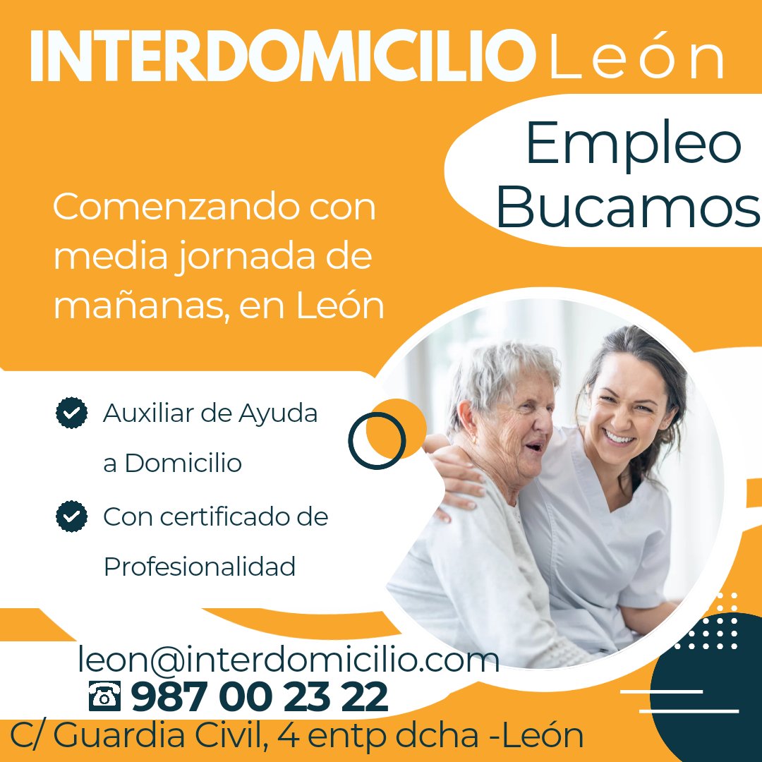 Interesados pueden pasar con CV por nuestra oficina en #leonesp en horario de mañanas