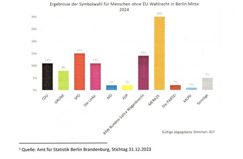 Pro-Palestine MeRA25 win in “symbolic election” in Berlin Mitte among non-EU citizens