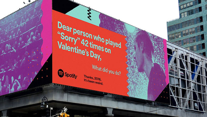 MiguelMaestroIA's tweet photo. 9. Spotify - Anuncio del día de San Valentín https://t.co/7iPcMe1bfu