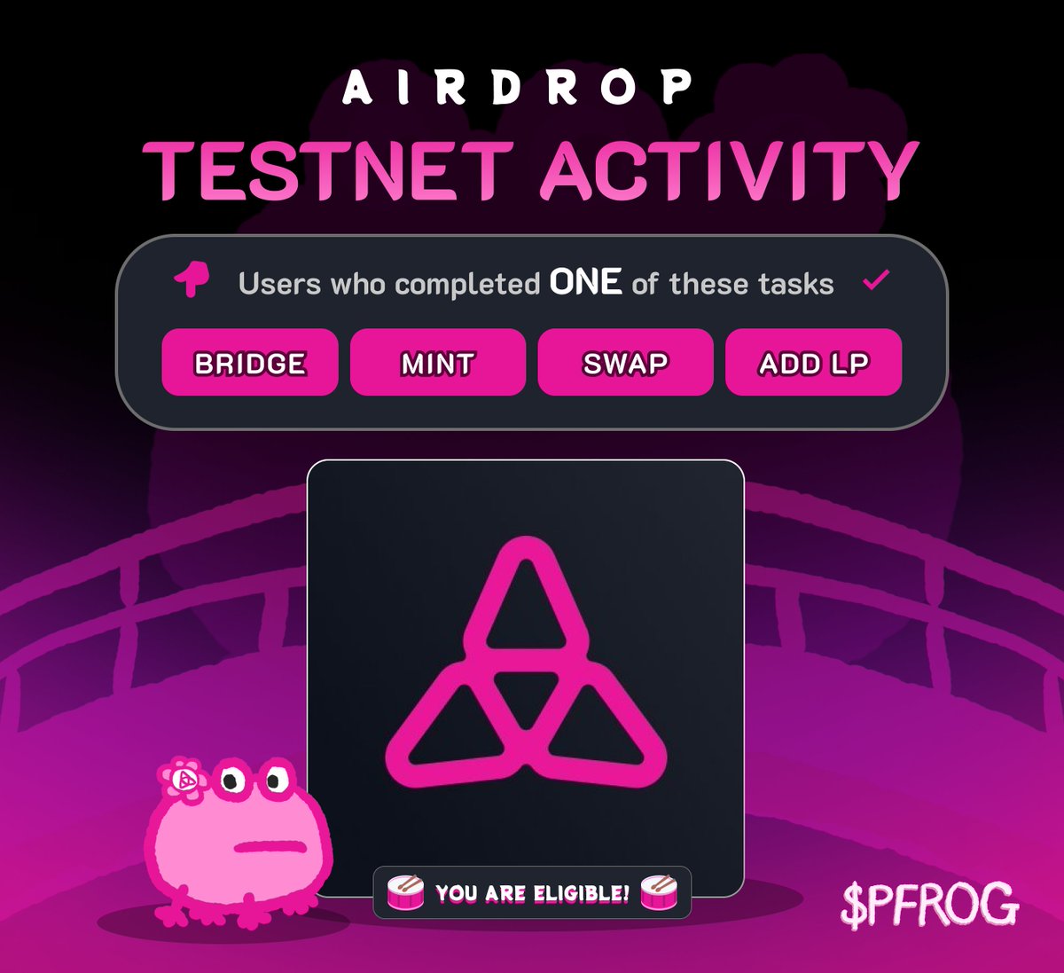 AIRDROP, BUDDY! @taikoxyz if you joined the testnet, you pink! •⁠ ⁠LIKE, RT •⁠ ⁠FILL THIS forms.gle/XYsXRiLjzDQHP9… 10% OF TOTAL SUPPLY WILL BE AIRDROPPED TO THE COMMUNITY!