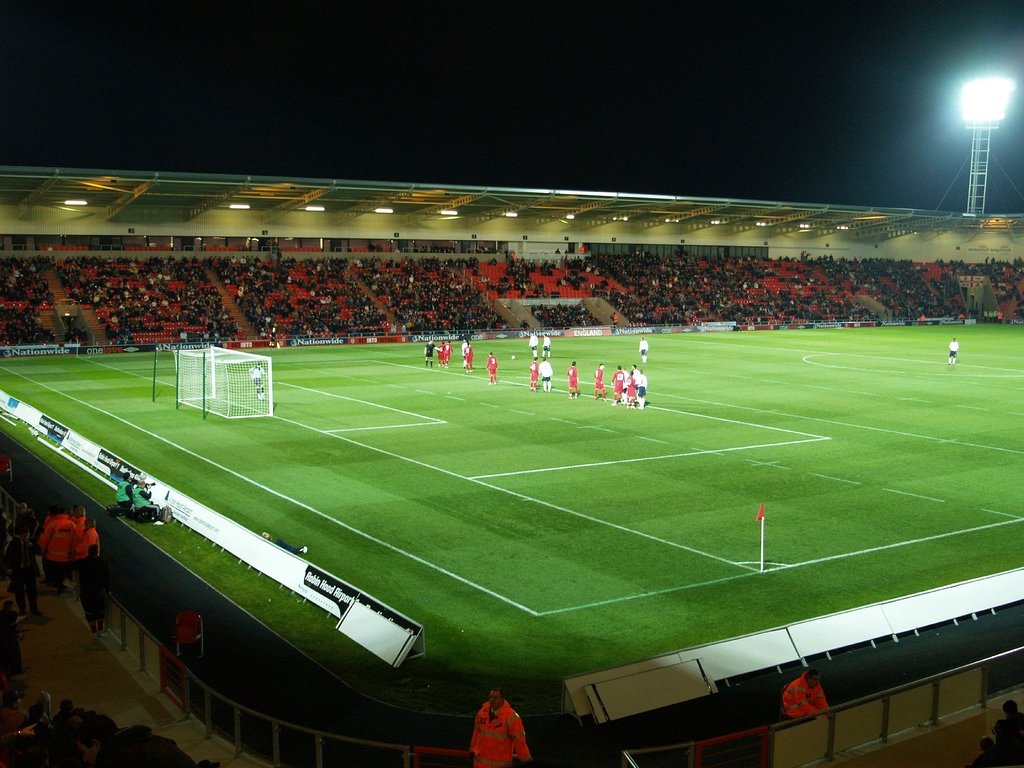 Regardless of whatever happens, Doncaster fans will have to live with the fact that this is our dancefloor... #crewealex #drfc