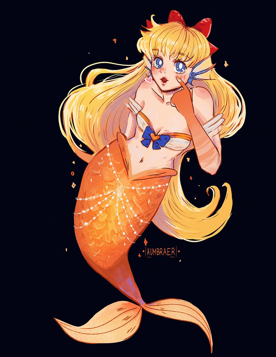 #Mermay 🧜🏻‍♀️
Prompt: Anime
I couldn't decide which anime character at first but I think drawing Sailor Venus/Minako Aino would be fun and her design is so pretty too. Also super late with mermay art lol
#artph #mermaid #sailorvenus #sailormoonfanart #anime #mermay2024