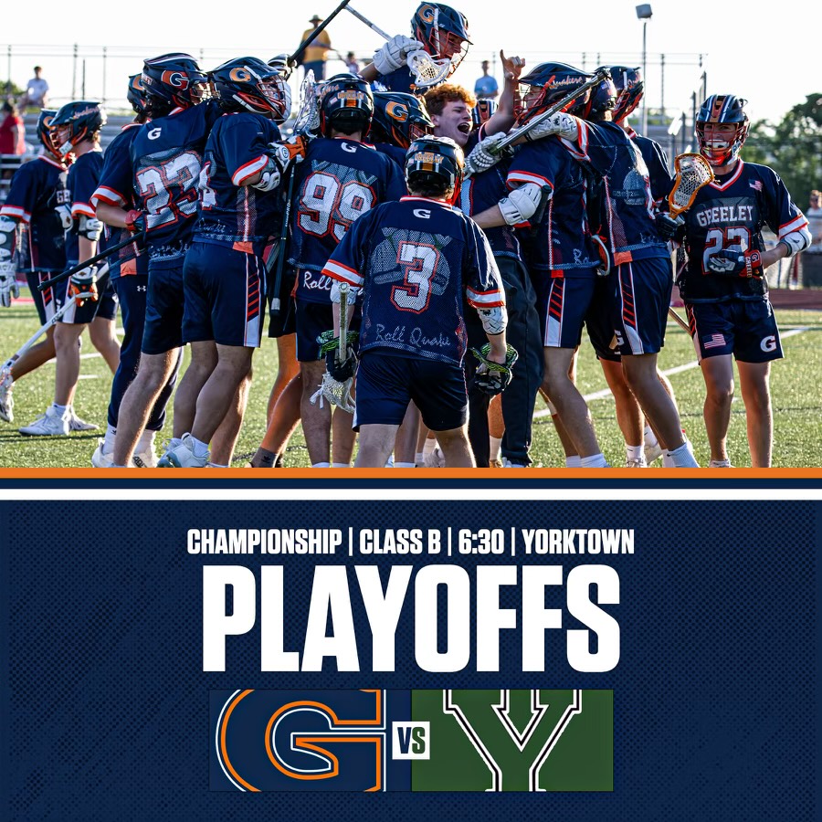 The Quakers Head to Yorktown High School Tonight to Face the Huskers in the Section 1 Class B Championship 6:30 pm Faceoff! Come Support!!
#rollquake
@LoHudLacrosse @GreeleySports @KDJmedia1 @DirectRays @lohudsports