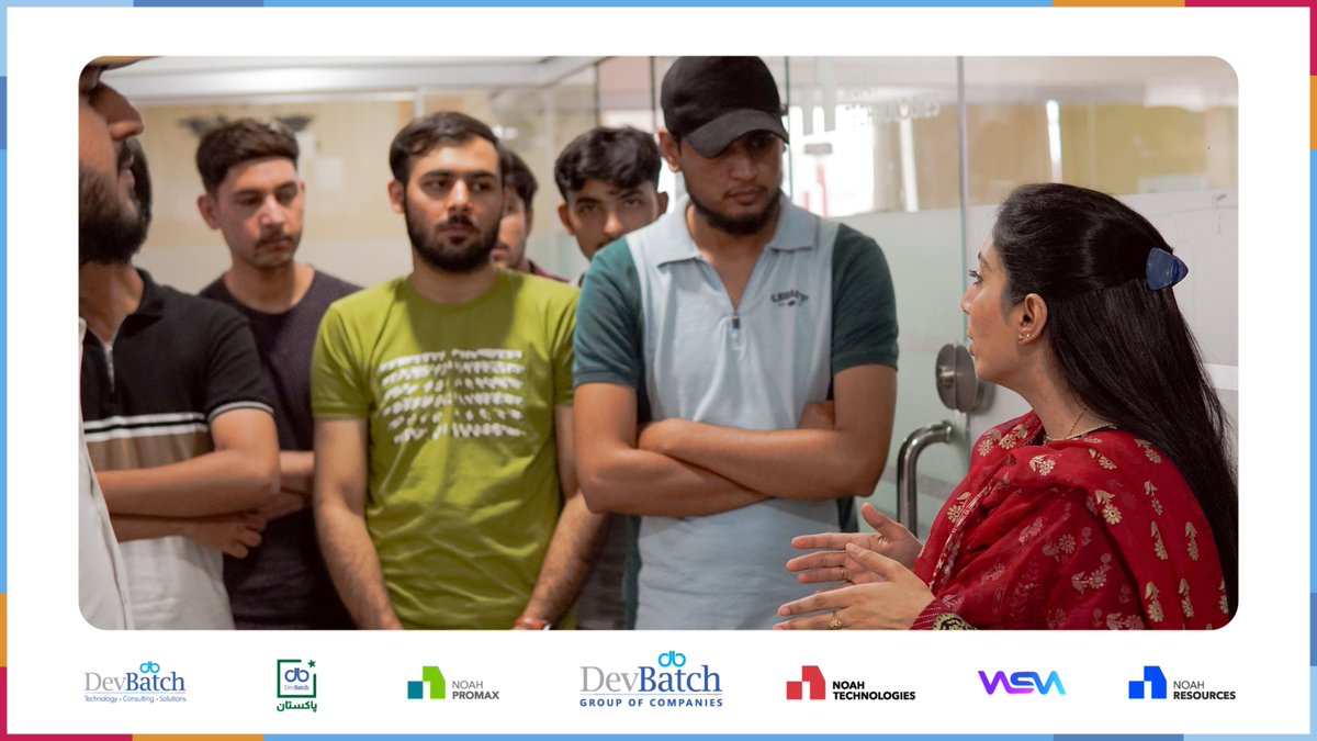 devbatchinc's tweet image. Empowering young minds! 

We were delighted to welcome students from @UMTOfficial to our company and show them the ropes. 

Sending them our best wishes for a bright and successful future!

#StudentTour #CareerInspiration #GoodLuck #DevBatch #UMT