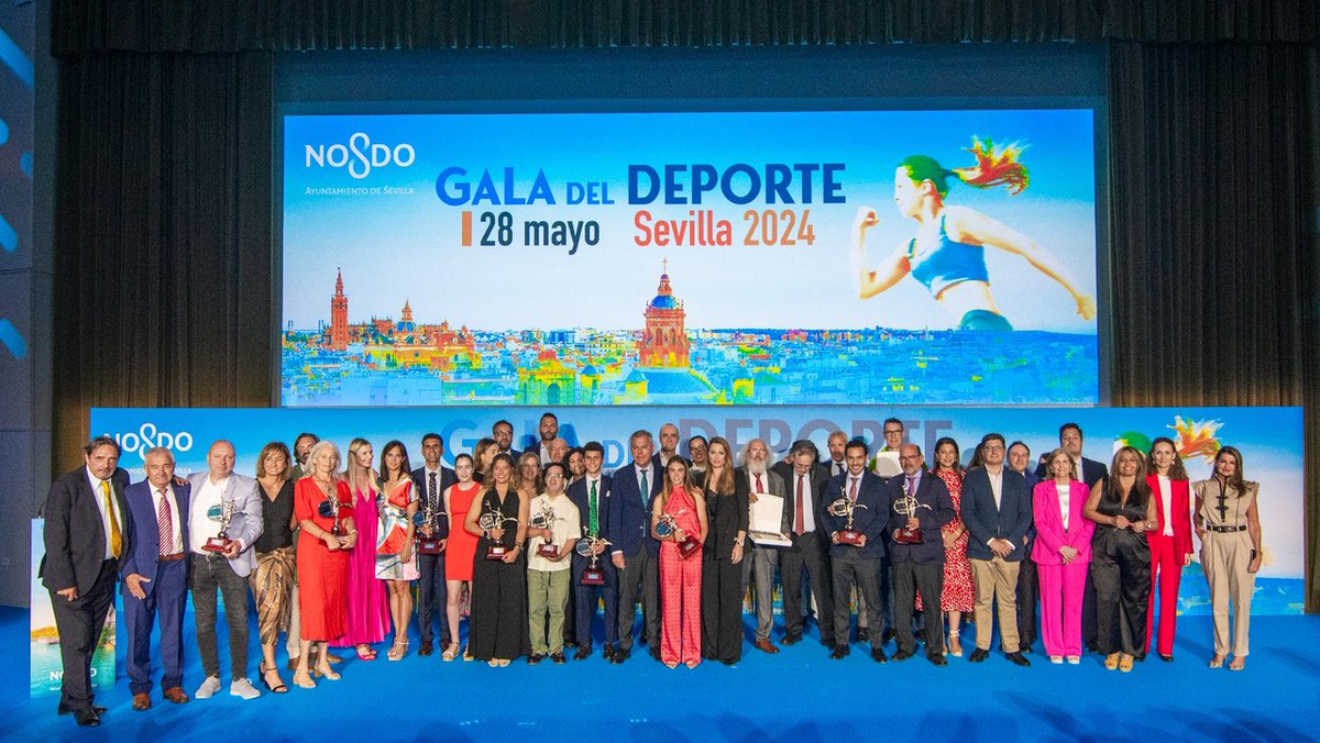⚾️🏀🏈🏓🏸🏑⛳️⛹️🤸🤼‍♂️🏊‍♀️🧗‍♂️🤾 La tradicional Gala del #Deporte de #Sevilla premió a los mejores deportistas del año en @fibesevilla Contó con la asistencia de @mariadenova4 ¡Enhorabuena a todos los galardonados! @IMDSevilla @Ayto_Sevilla #AndalucíaElLugarDelDeporte