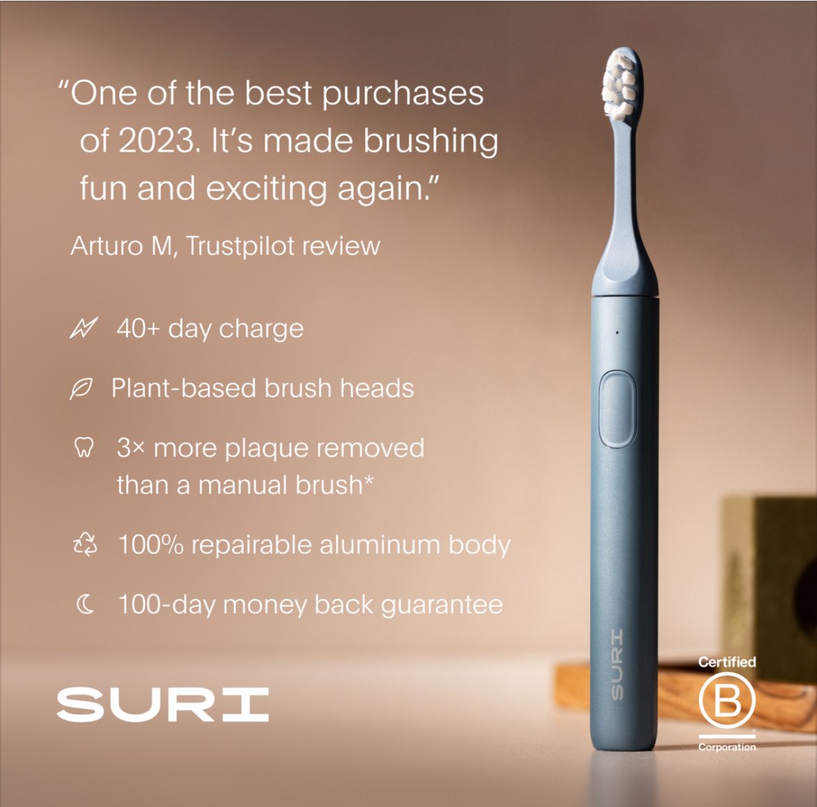 I, along with Arturo M Trustpilot, can’t wait to make brushing my teeth fun and exciting again.