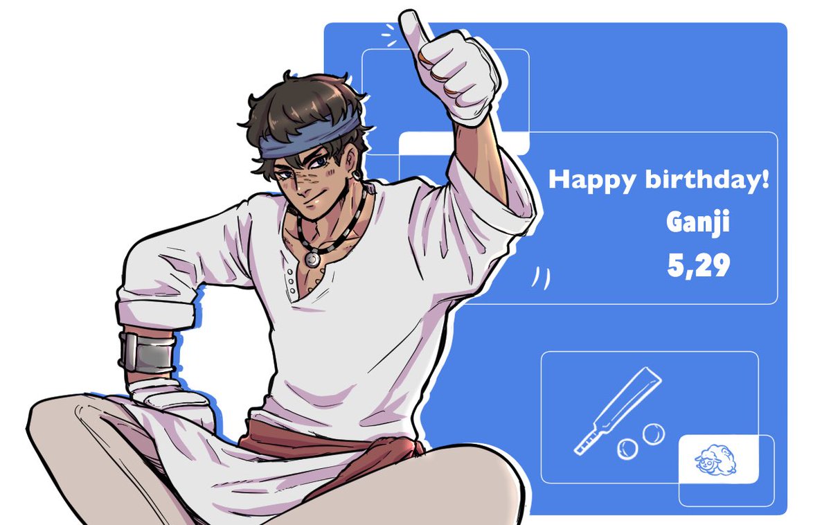 おめでとう〜👍
 #ガンジ・グプタ誕生日2024