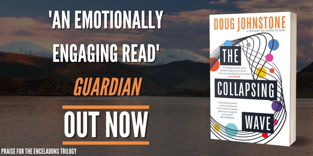 OUT NOW!

🐙SANDY is back in @doug_johnstone's awe-inspiring, EPIC, unforgettable #TheCollapsingWave 🐙

SEQUEL to the bestselling #TheSpaceBetweenUs as seen on BBC2's Between The Covers

📖bit.ly/3SUnfw4  
📲bit.ly/3SZV2ng