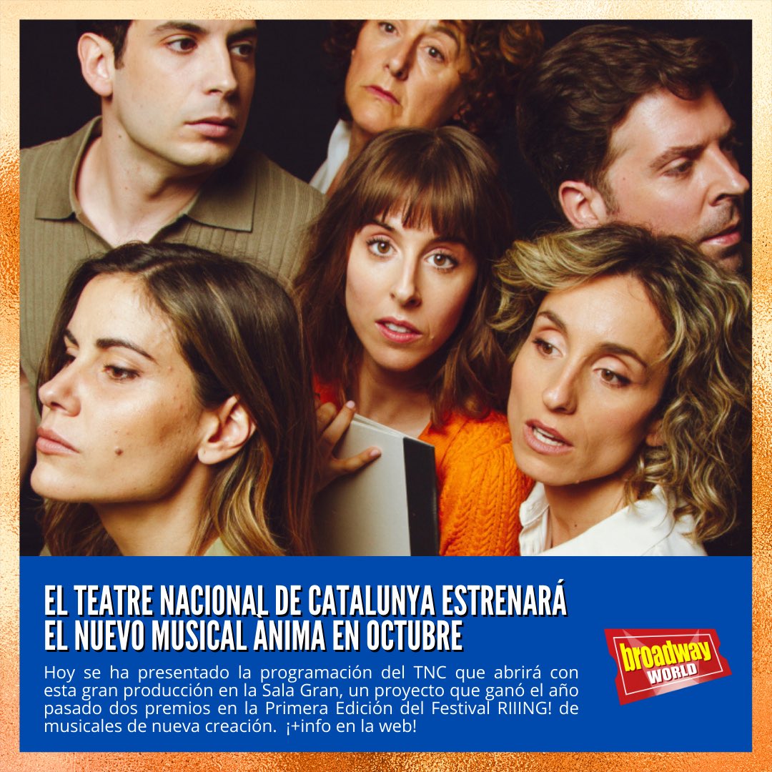 BWWSpain's tweet photo. ✏️ Esta mañana se ha presentado la nueva temporada del @teatrenacional, que abrirá con un nuevo musical de gran formato 100% original: ÀNIMA. Hemos podido hablar con @OriolBures sobre este proyecto y ésto es lo que nos ha contado ⬇️

https://t.co/RaeC4SQyDa https://t.co/i67FFKyaz2