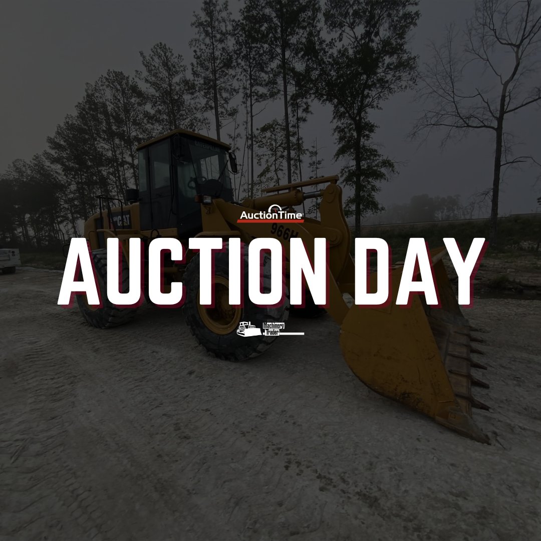 🚨🚨 AUCTION DAY! 🚨🚨

Last chance to bid on the best equipment items out there! Place your bids before it’s too late! 🔗 ow.ly/f5Fi50RRsvu

#EquipmentAuctions #OnlineEquipmentAuctions #EquipmentSales #ConstructionEquipment