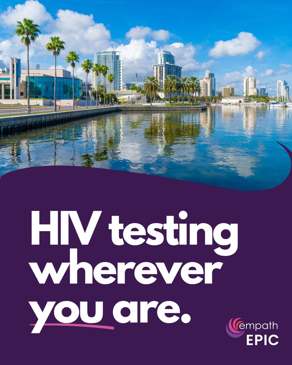 At home or on the go, it’s never been easier to #KnowYourStatus! Stop into any EPIC office for a free HIV test or request a no-cost self-test kit to be delivered to your door. 🔗 MyEPIC.org/HIV-Testing.

#MyEPICTampaBay #MailOrderHIVTest #PinellasCounty #HillsboroughCounty