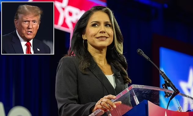 🚨BREAKING: Tulsi Gabbard just said: Donald Trump is innocent and is being politically persecuted. Share Please🙏 Do you agree with Tulsi? Yes or No!!!