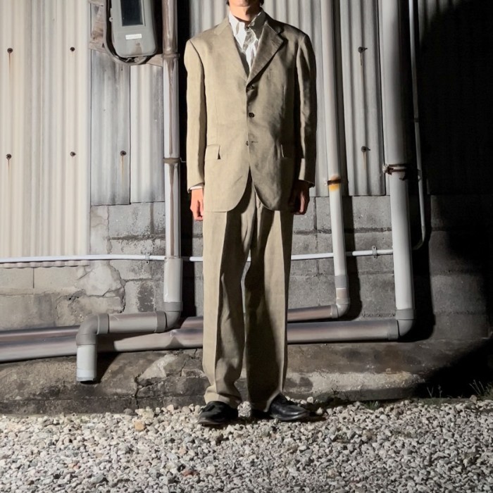 chimaki_chanko's tweet photo. パルチザンの服装の代用として、80年代のDCブランドスーツが代用できます。
このころのスーツ・パンツはゆったりしたフォルムで、特にパンツは、ハイウエストで太いシルエット(バルーンスタイルとも言ったような)が流行してました。
古着屋巡りで入手可能です。
#StillForest
#パルチザン戦イベント https://t.co/MQpRIbWxQT