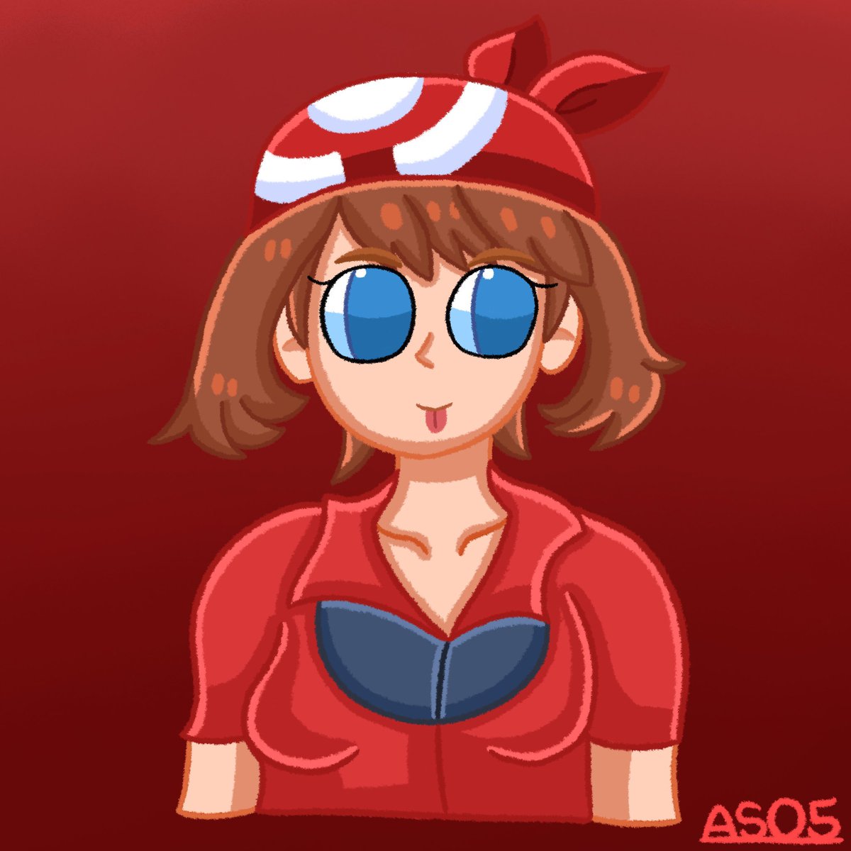 Here’s a fanart of May from Pokemon who I decided to draw even if May is almost over. 

She’s one of my favorite Pokegirls, so I had to give her a chance.

❤️/🔄s are welcomed!

#ArtistOnTwitter #AS05 #May #Pokemon #DigitalArt