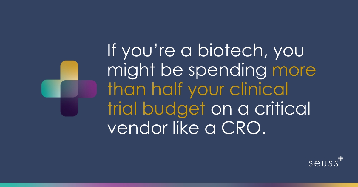 Investing in a supplier? Know what you’re buying.

If you’re a biotech, you might be spending more than half your clinical trial budget on a critical vendor like a CRO. 

hubs.ly/Q02vmzB30

#BiotechIndustry #ClinicalResearch #VendorRiskManagement #VendorSelectionProcess