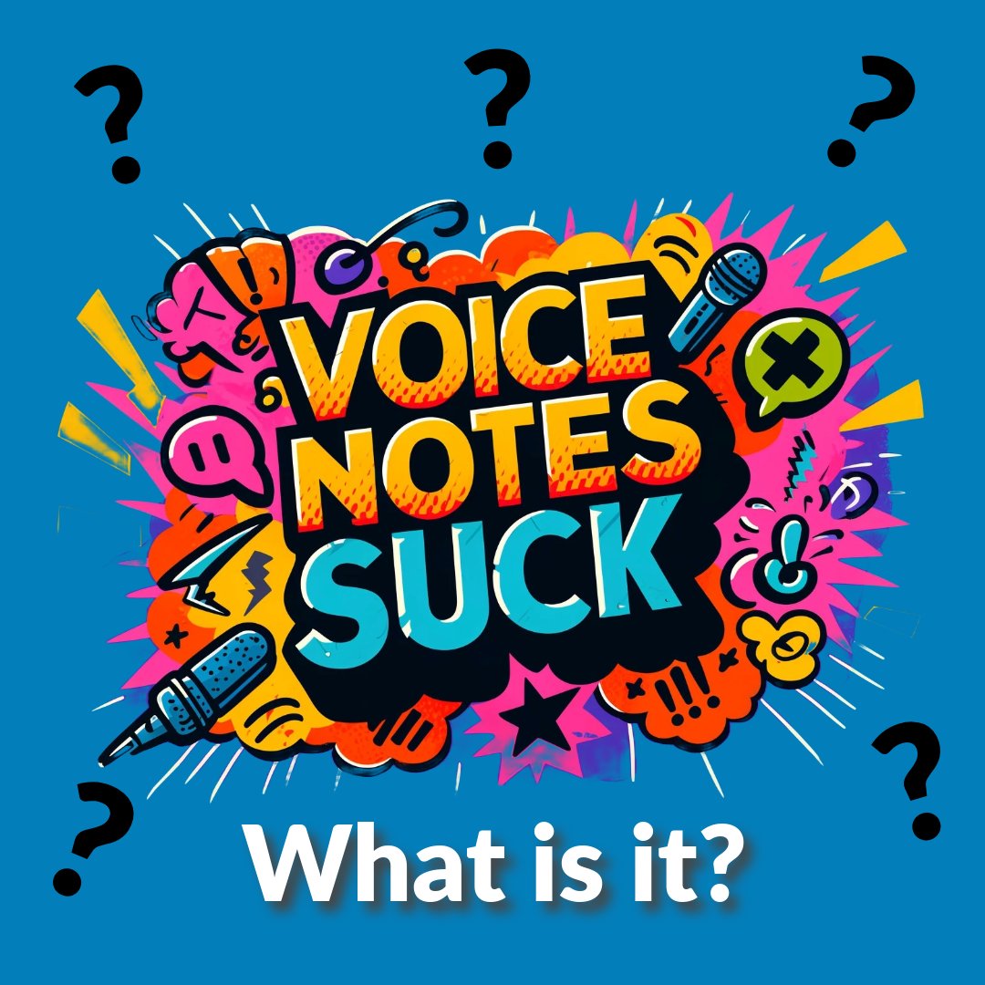 Tired of stale discussions? So are we. Voice Notes Suck brings you fresh, spontaneous chats on creator topics. Get ready for something different with @jaystansfield & @Davc_s! 🎧💬📱 #VoiceNotesSuck