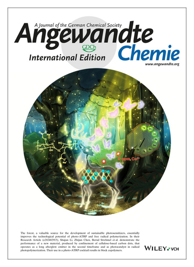 #OnTheCover Confinement of Sustainable Carbon Dots Results in Long Afterglow Emitters and Photocatalyst for Radical Photopolymerization (Bernd Strehmel and co-workers) onlinelibrary.wiley.com/doi/10.1002/an… @BerndStrehmel onlinelibrary.wiley.com/doi/10.1002/an…