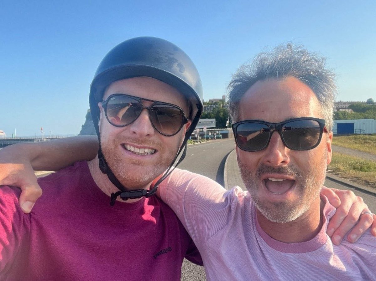 Clinical staff from our Trials Acceleration Programme in Cardiff are preparing to take on Cure Leukaemia’s London 2 Paris cycle this June 🚴‍♂️

Professor Jim Murray from the University Hospital of Cardiff will line up alongside best friend and GP Nick Roach as they set off from