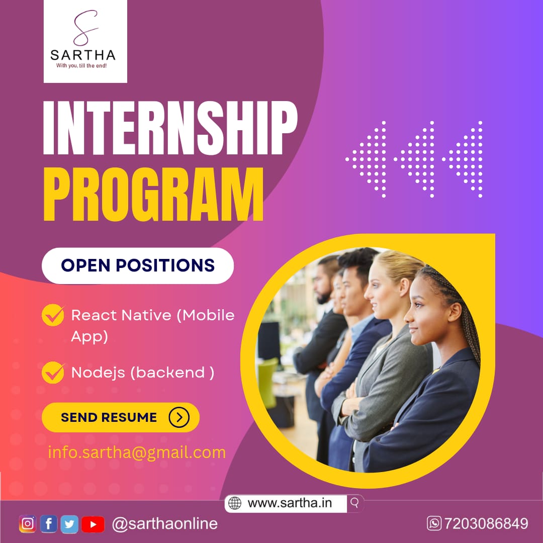 its_haniish's tweet photo. We're looking for talented React Native and Node.js interns to join our innovative team. This is a fantastic opportunity to gain hands-on experience and contribute to exciting projects. https://t.co/zRXAw5RgmO
