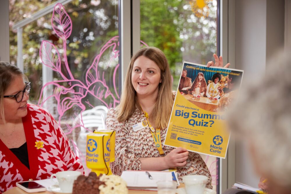 Marie Curie is urging people to get quizzing to support its work 💛 @LiverpoolHosp 💛 👉 ow.ly/5ece50RZXUt