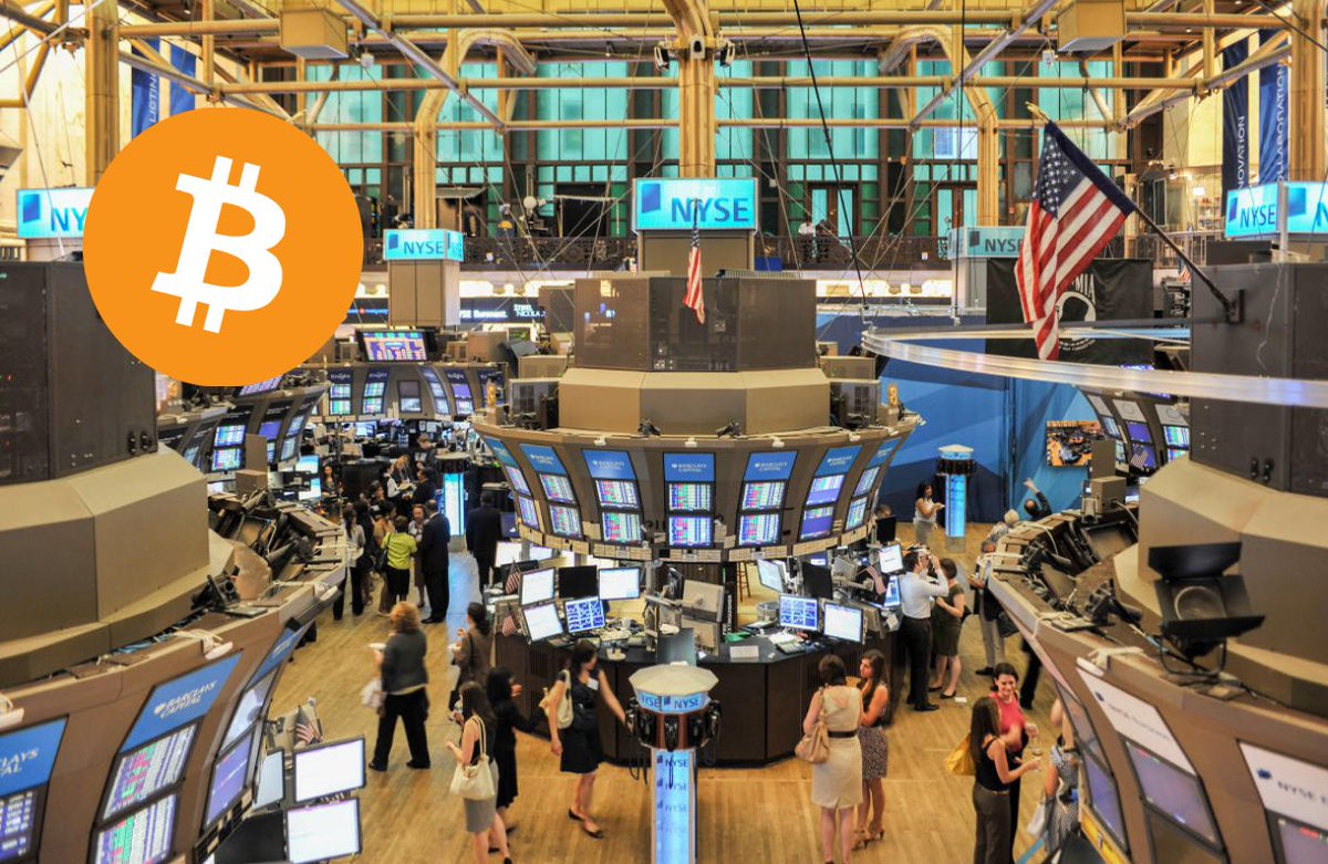 BREAKING: 🇺🇸 New York Stock Exchange to launch financial products tracking spot #Bitcoin prices.