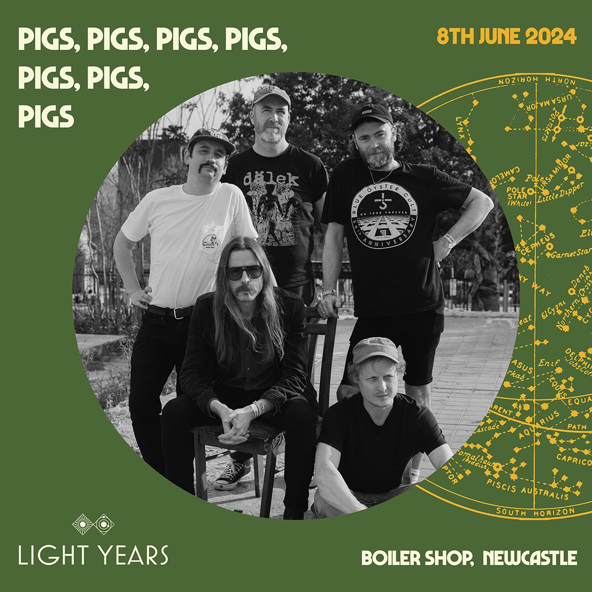 Pigs Pigs Pigs Pigs Pigs Pigs Pigs (@pigsx7) on Twitter photo Not long now until we hit the <a href="/BoilerShopNCL/">Boiler Shop</a> for Light Years in our home city of Newcastle upon Tyne.
Tickets available at pigsx7.com
See you soon x Not long now until we hit the <a href="/BoilerShopNCL/">Boiler Shop</a> for Light Years in our home city of Newcastle upon Tyne.
Tickets available at pigsx7.com
See you soon x