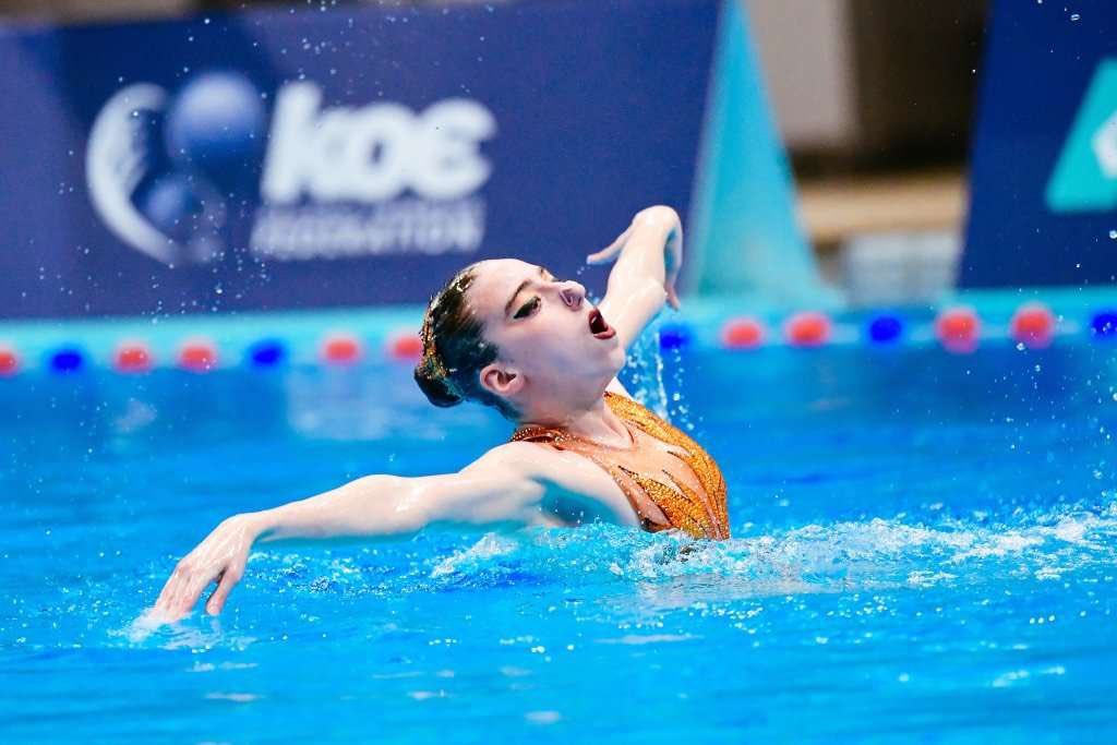 trtsporyildiz's tweet photo. 🏊Yunanistan'da düzenlenen Gençler Avrupa Şampiyonası'nda figürde altın madalya kazanan Selin Hürmeriç, 🇹🇷Türkiye'de artistik yüzmede Avrupa şampiyonluğu elde eden ilk sporcu oldu. https://t.co/DxYuBKpVqm