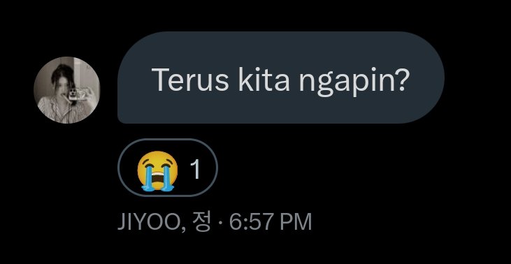 / Aku setelah menyelesaikan pinned thread: