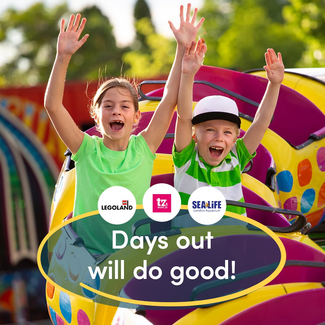 Looking for day out inspiration this half-term? 🔎 The likes of Cadbury World, Legoland and Alton Towers are standing by to give a donation to your favourite cause when you book online! 👉 bit.ly/4afoMU5