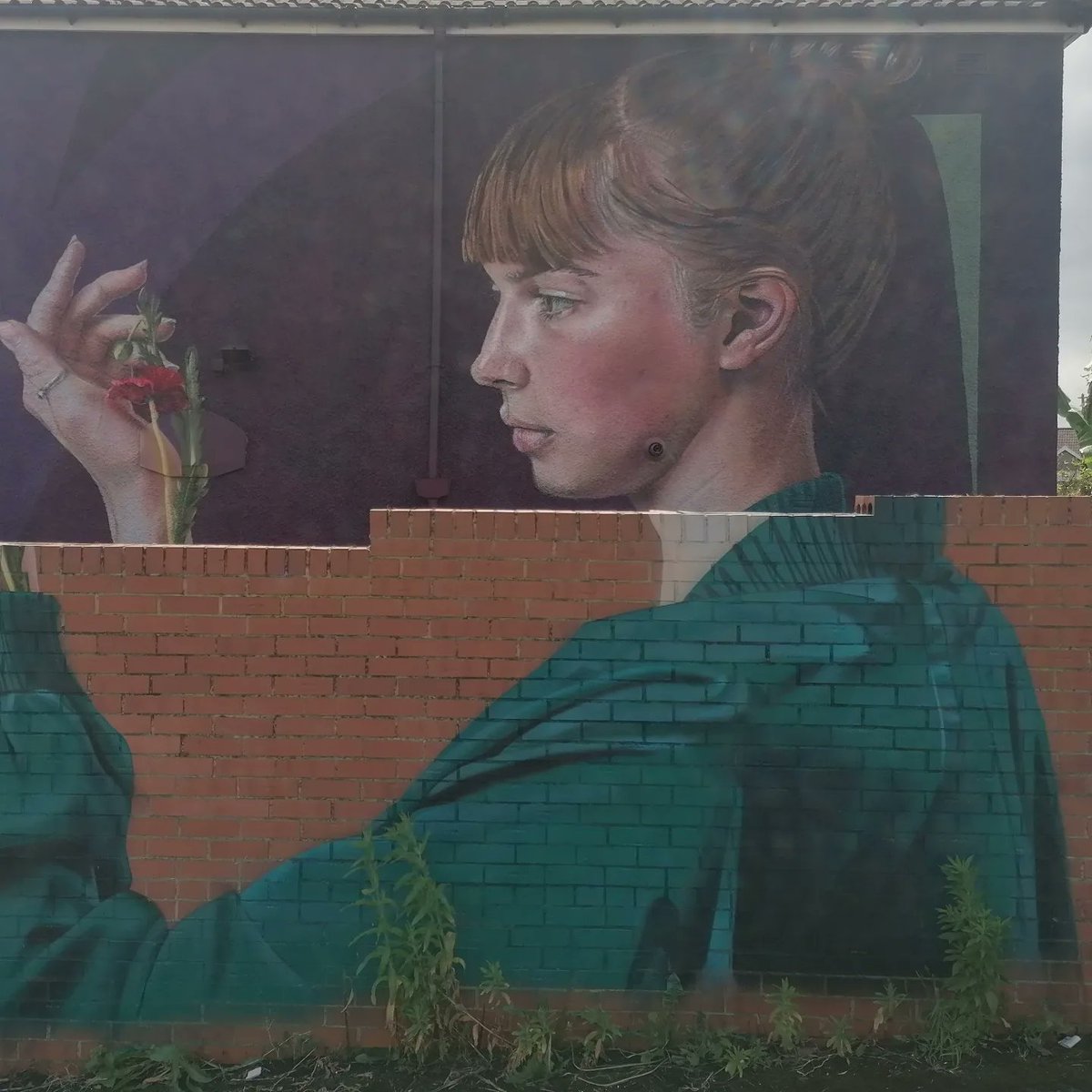 Lutoslava's tweet photo. #Upfest #mural #wallart https://t.co/HbNSY7cnnQ