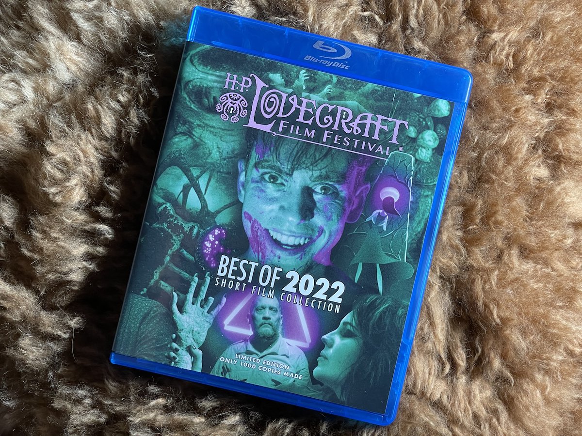 cthulhudune's tweet photo. 届いた届いた!H.P.Lovecraft Film Festival BEST OF 2022 Short Film Collection!嬉しい嬉しい(´ω`)
#hplff https://t.co/LQpj8HgKmU