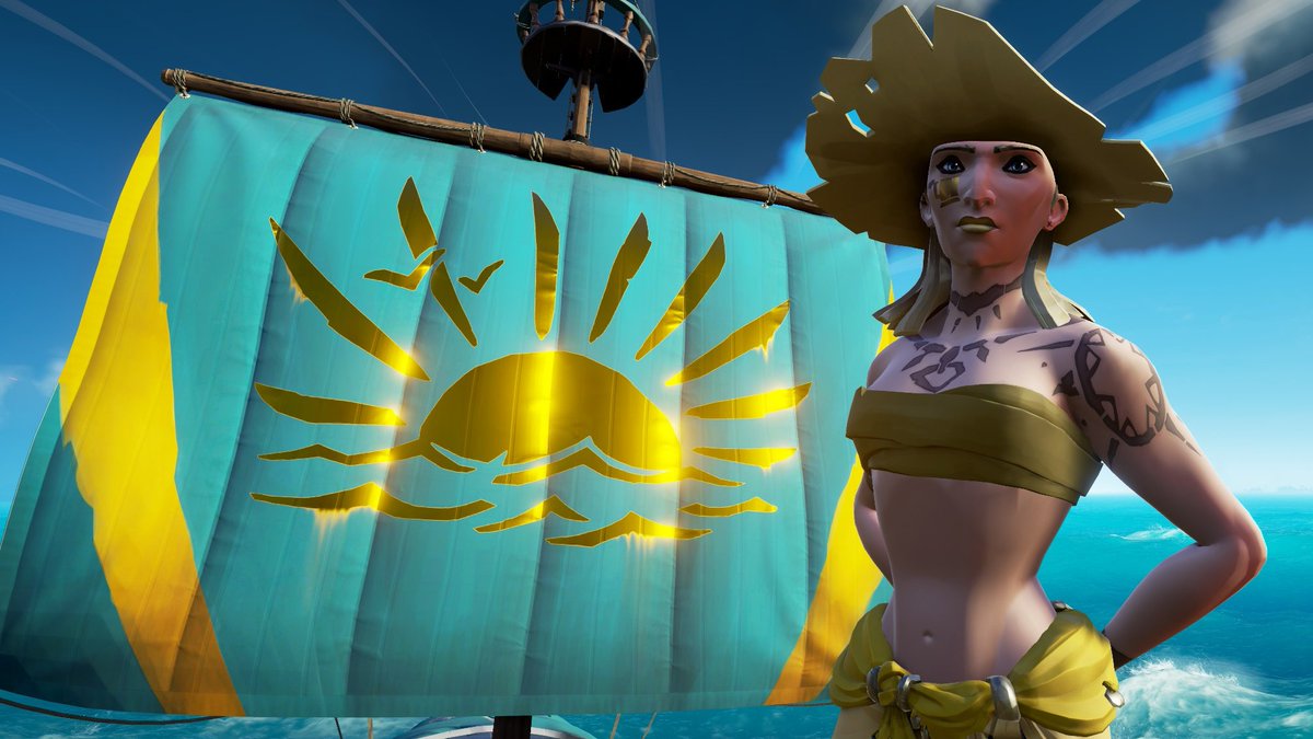 Less than a week remains to capture scenes of Island Life for the latest #SoTShot contest, with entries closing on June 5th (11am UTC). Remember to share your snaps with #SoTShot and @SeaOfThieves to be in the running to win a set of Golden Hour Sails! 📸 @NexdealSOT