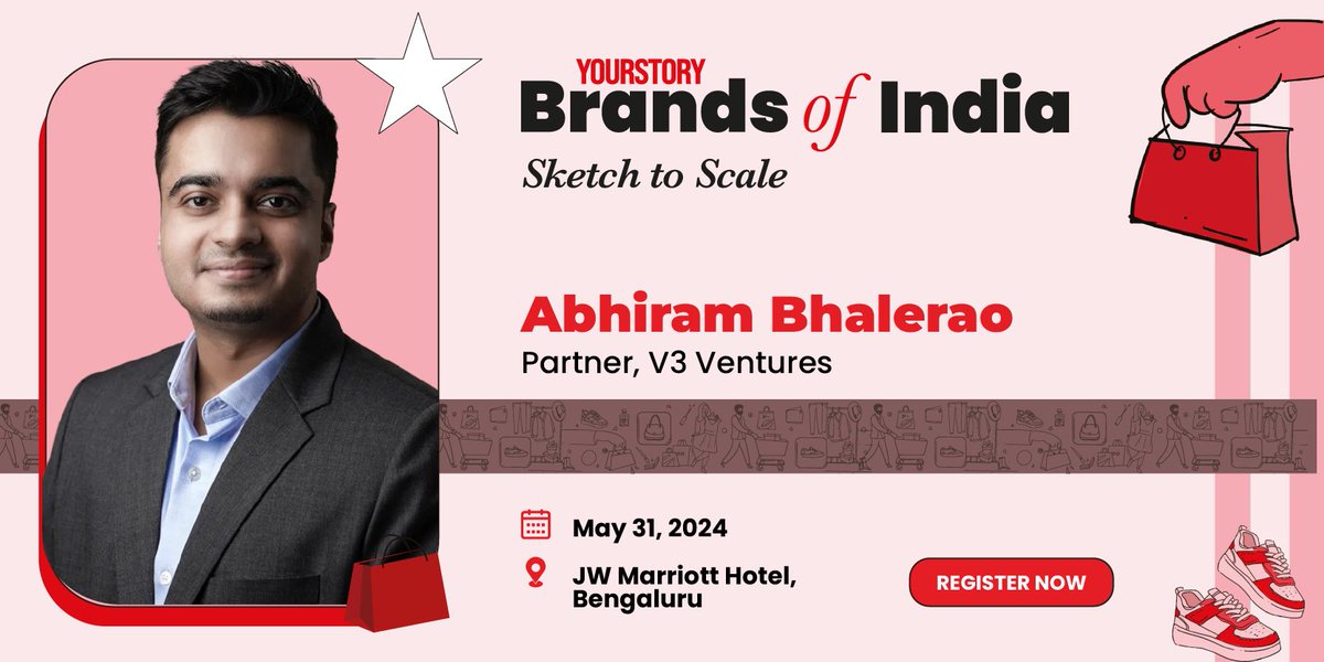Abhiram Bhalerao (@abhirambhalerao), Partner, V3 Ventures, brings a wealth of knowledge in venture capital and investing in innovative D2C startups. He will share his expertise on building scalable, buzzworthy brands and the key strategies behind successful investments. 🌟 Don't