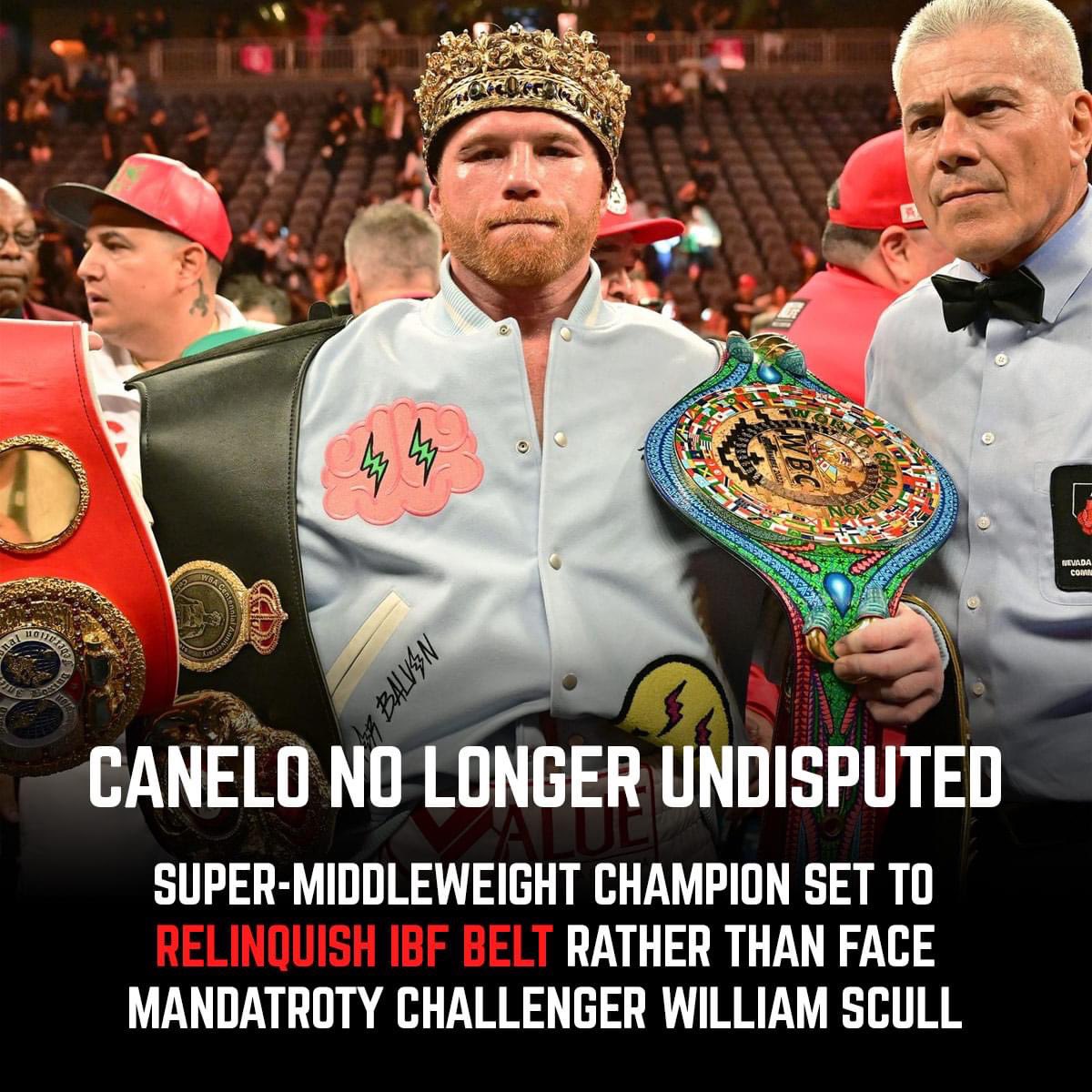 The IBF are 2-0 in Dethroning two Undisputed Champions In a span of 9 months. Canelo Alvarez is No longer Undisputed Super Middleweight Champion. Is Usyk Next to be Dethroned by the IBF. #caneloalvarez #undisputed #ibfboxing #poundforpound #canelo #fighthooknews  #boxingmedia