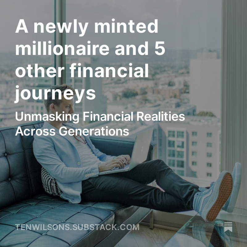 6 net worth stories:

$23,780 net worth - 23-year-old assistant publicist living in Brooklyn, New York earning a salary of $43,000 annually.

$1,020,000 net worth - A couple, both 29 with no kids, switched degrees from English (her) &amp; psychology (him) to finance &amp; computer