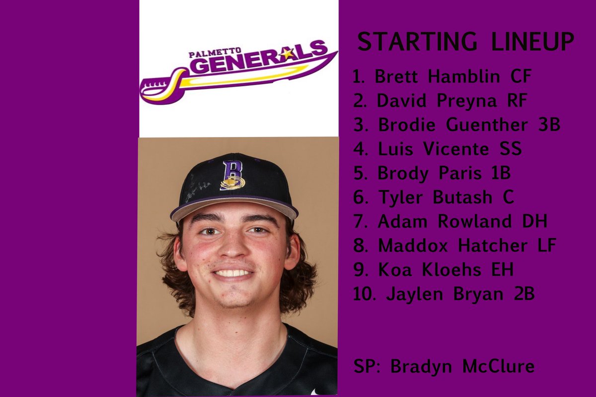 Palmetto Generals tweet media