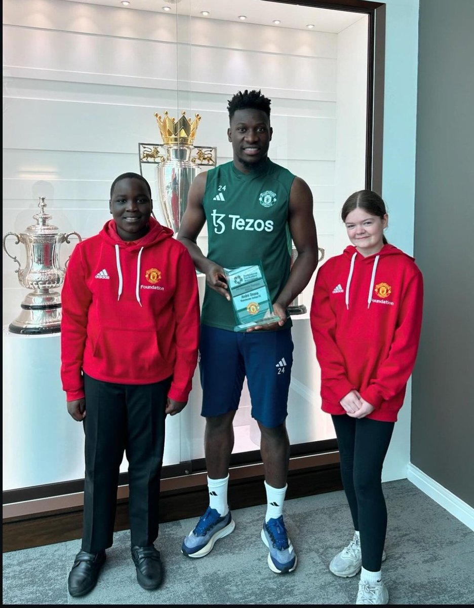 Official:
 André Onana has been named the PFA Community Champion for his support of the foundation and the young people over the 23/24 season 👏🏼👏🏼