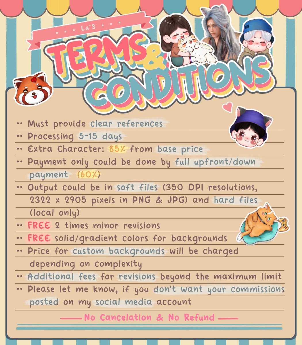 ⊹ RT and ❤️ are very appreciated! ⊹ 

🌟 COMMISSION OPEN 🌟
For local (🇮🇩) &amp; International (🌐)

Knock my DM💌 to get started🤍🥰

More samples : sleelart.carrd.co
💬WA (chat only) : tinyurl.com/5dy6s8az