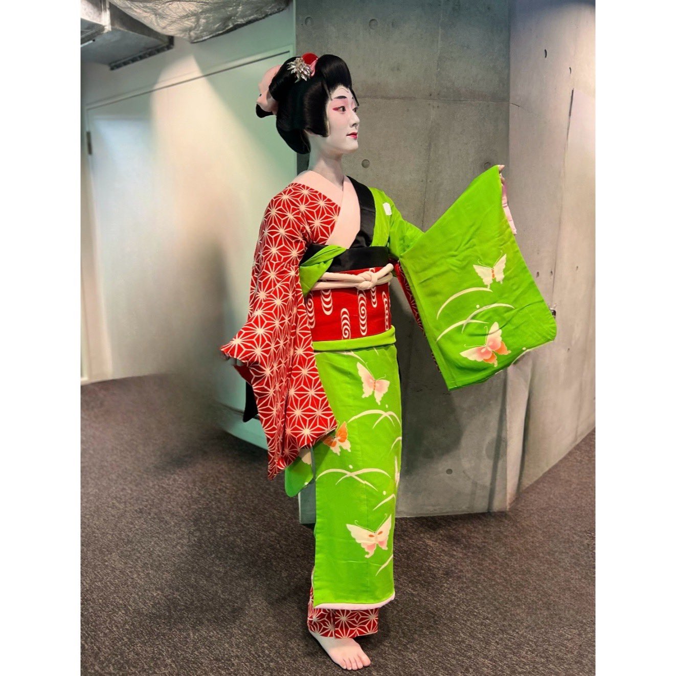 日本舞踊　着物 過去キャンペーンより「女伊達」 日本舞踊の演目にもある女伊達