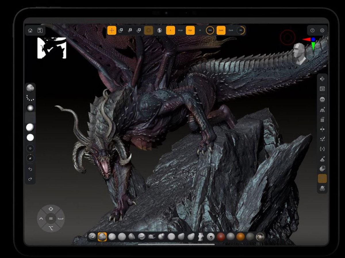 Okay @maxonzbrush we saw you on the iPad a couple weeks ago now when we actually getting the drop???