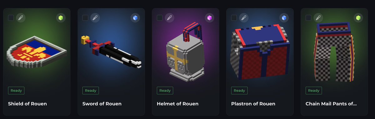 Rouen Riddles (@rouenriddles) on Twitter photo ๐จGIVEWAY๐จ
๐x1 <a href="/TheSandboxGame/">The Sandbox</a> NFT full set of a Rouen knight skin !
To participate :
โ
Follow <a href="/RouenRiddles/">Rouen Riddles</a>
โ
Follow <a href="/csm_sandbox/">Campus3</a>
โ
Like & RT this post
โ
Tag 2 friends
๐Winner announced : Sunday 02/06/2024 ๐ ๐จGIVEWAY๐จ
๐x1 <a href="/TheSandboxGame/">The Sandbox</a> NFT full set of a Rouen knight skin !
To participate :
โ
Follow <a href="/RouenRiddles/">Rouen Riddles</a>
โ
Follow <a href="/csm_sandbox/">Campus3</a>
โ
Like & RT this post
โ
Tag 2 friends
๐Winner announced : Sunday 02/06/2024 ๐