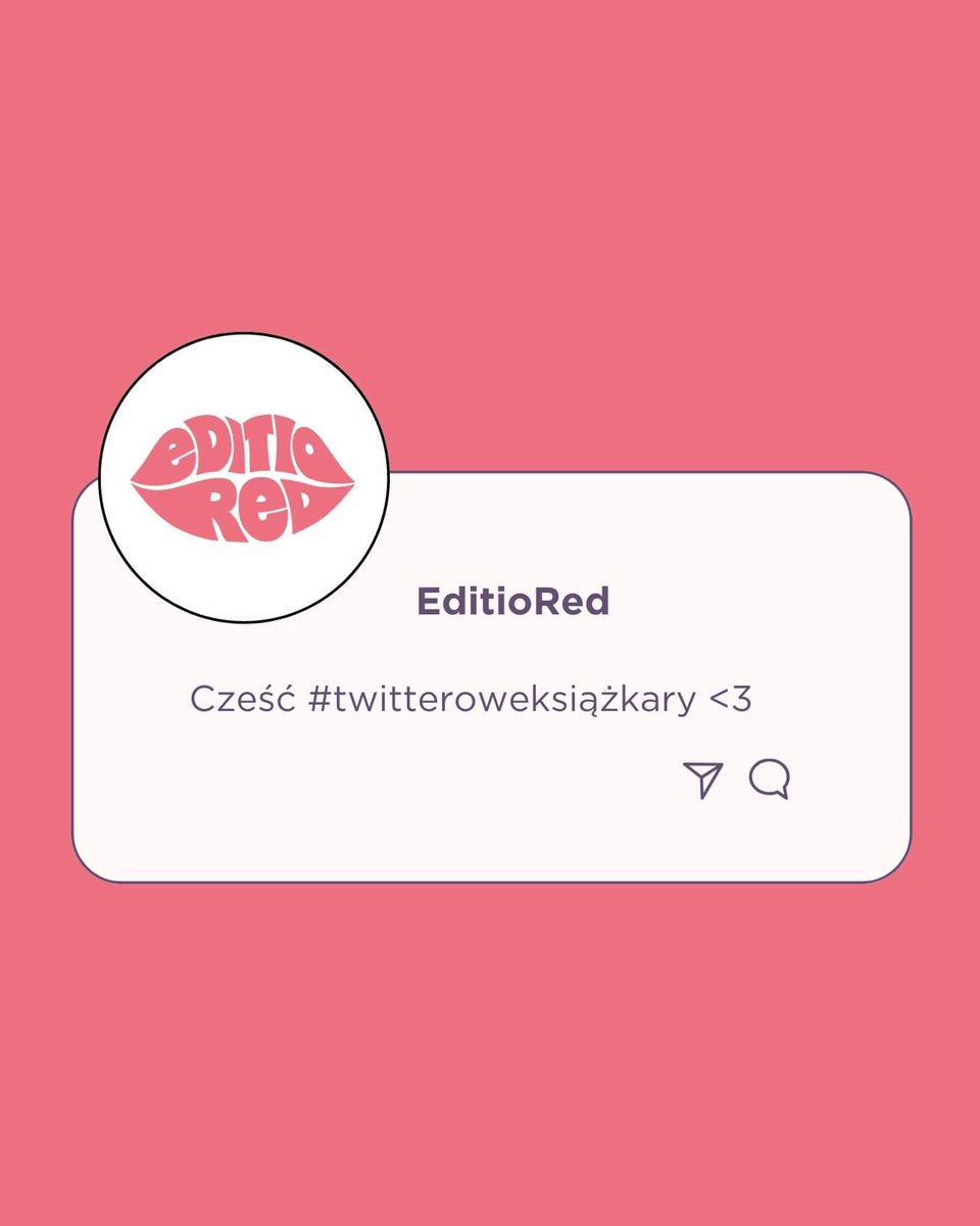 EditioRed's tweet photo. Cześć twitterowe książkary 🩷 
Najlepsze romanse już teraz na X 🔥
Zapowiedzi, nowości, promocje - to Wy dowiecie się o nich w pierwszeństwie! https://t.co/kCj0MFW6s2