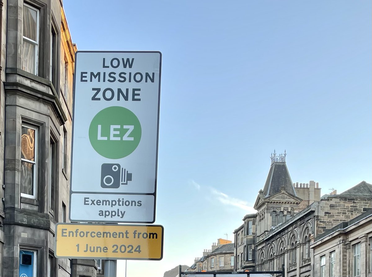 Enforcement in Edinburgh's Low Emission Zone (LEZ) begins this Saturday (June 1). Transport and Environment Convener @CllrScottArthur writes in today's @edinburghpaper about what the LEZ means for our city and it's wider ambitions: edinburgh.gov.uk/news/article/1…