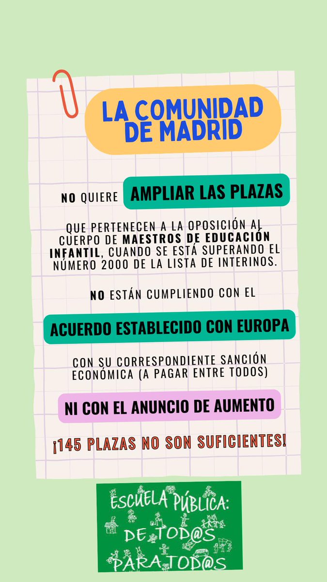 #ahoratú #oposicionesmaestros #educacion #educacionpublica