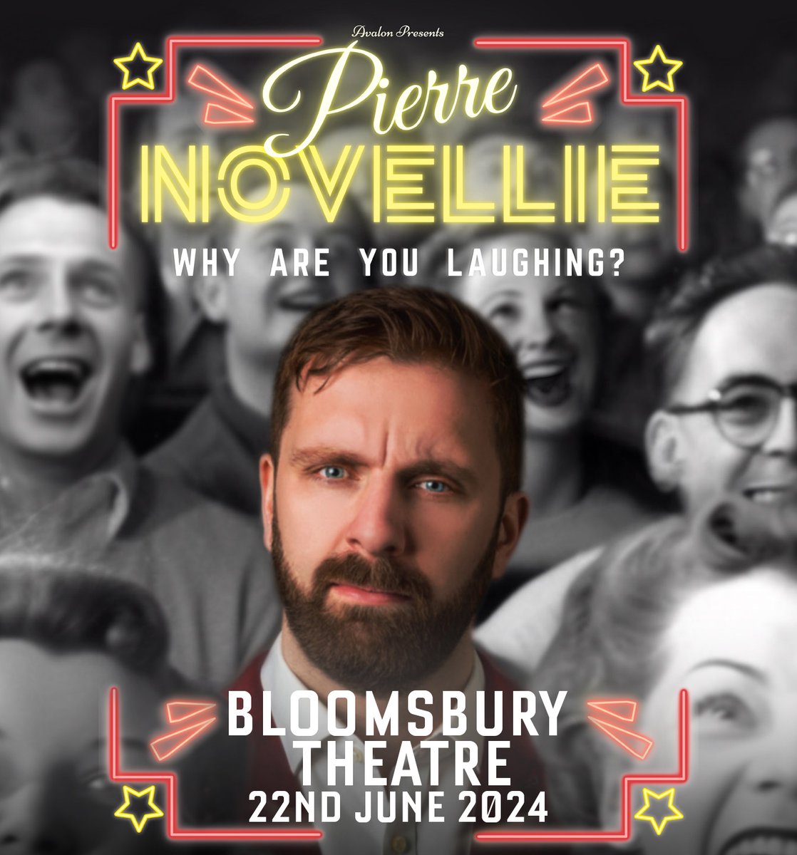 London’s last chance to see my newest show!

22nd June! 👀🔥