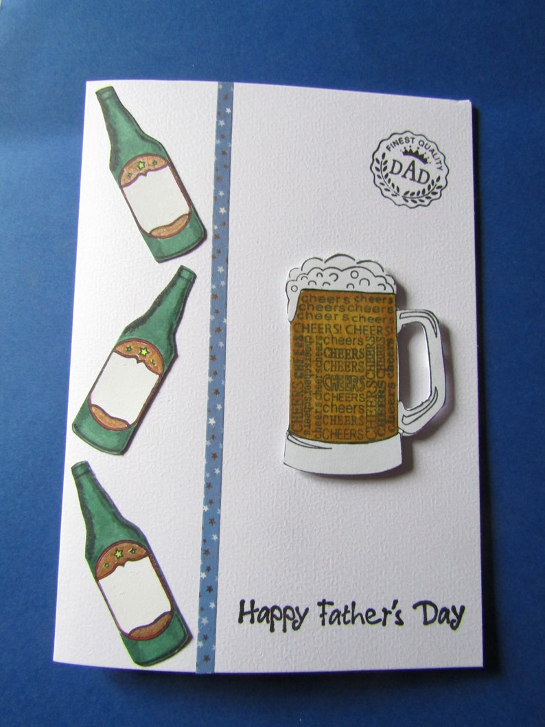 Beer #Fathersday card currently available in my #etsy shop. All cards are one of a kind and ready to post with free UK shipping. Currently have 25% off all Father's day items also etsy.com/uk/listing/121… #greetingcards #justacard #ukcrafthour #scotrishcrafthour #ihsetsy