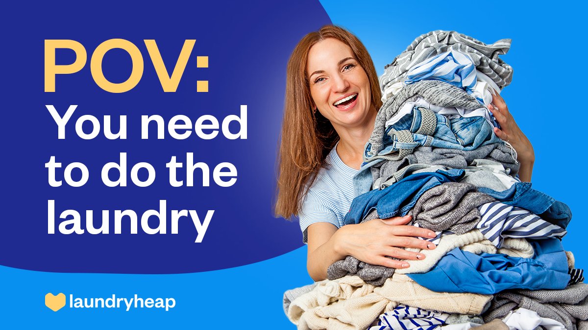 Laundry mountain piling up? 🗑️

Picture this: No sorting, no folding, just clean clothes delivered straight to your door. With Laundryheap, you can reclaim your free time and spend it on what you enjoy. ✨

#LaundryDay #LaundryHack #LaundryService #Convenience #TimeSaving
