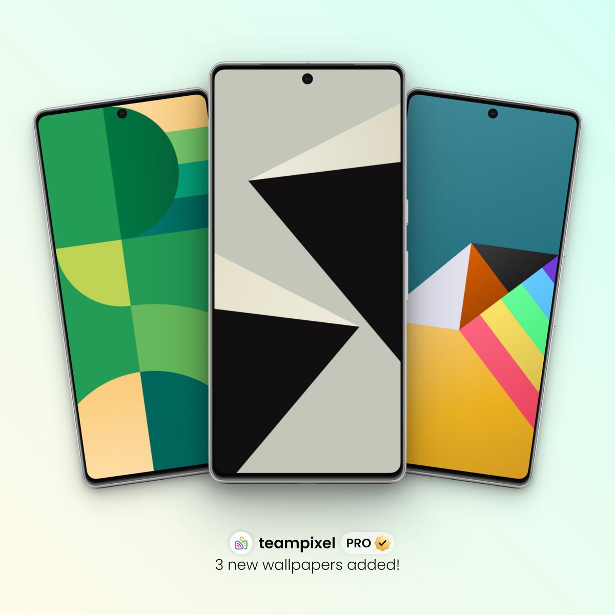 New TeamPixel PRO Wallpapers! 🚀😍

❤️ 3 New Wallpapers Added
🌟 Total 1200+ Pixel Style Wallpapers

✅ Download #TeamPixel
→   bit.ly/teampixelwalls 

#android #trending #wallpapers #pixel9 #pixel8a