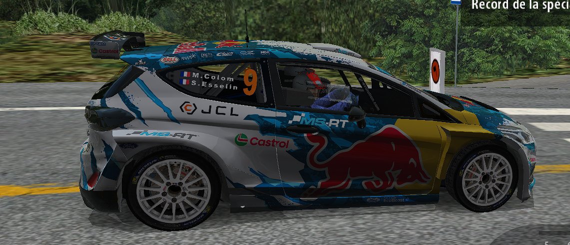 RVTDesign's tweet photo. Ford fiesta rallye 2 pour Maxim Colom sur #RBR https://t.co/JXdbXKRt3t